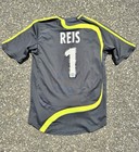 New England Revolution Matt Reis Adidas Mls Soccer Jersey Size S Small Gray Neon
