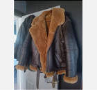 Men s B3 Bomber Aviator Jacket Real Sheepskin Leather Raf Flying Coat Shearling