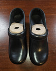Dansko Professional Leather Clogs Womens Black Cabrio Us 5 Eur 35 New