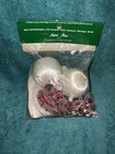Vtg Meri-mac Tiny Treasures Ornament Kit - Fire And Ice Sealed Makes 2