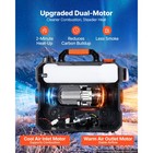 Uimoso Diesel Air Heater W dual Motors 1 6 Gal   6 L Fuel Tank For Rv Vehicles