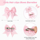 C  llot 20pcs 2 36 Inch Hair Bows For Girls Grosgrain Ribbon Multi-colored 