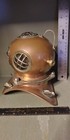 Vintage Nautical Decor Copper   Brass Replica Mini 7  Scuba Diving Helmet