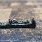 Vintage Railroad Train Spike Art Piece Hand Crafted Metal Decor Steam Engine