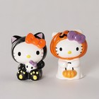 Blue Sky Hello Kitty Halloween Ceramic Salt And Pepper Shaker Set New Gift W Box