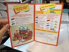 Pez Ad Sheet 1983 Chiclets Mentos Van Melle France Tv Commercials Tom   Jerry