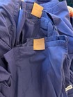 Dagacci Blue Solid Medical Scrub Pants And Shirts Woven Unisex Size 2xl