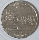 Ultra Rare 2005 P Minnesota State Quarter Huge Double Struck Obverse Mint Error 