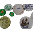 Mixed Lot 35 Maine New England Rockland Rumford Regional Pins Buttons Local