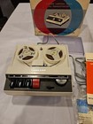 Vtg National Reel Reel Portable Tape Recorder Mdl Rq-300s Works With Box