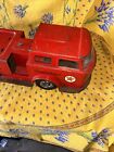 Vintage Large Buddy L Texaco Fire Chief Pressed Steel Fire Truck Parts