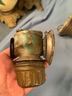 Vintage Brass Justrite Miner s Carbide Lamp Made In Usa  as Found 