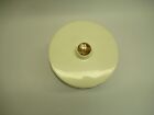 Vintage Pyrex Glass Cookie Canister  the Cracker Barrel  Jar Storage W lid