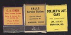 Lot Of 3-1940-50s Matchbooks Advertising Shell Oil Products