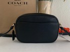 Nwt Coach Cq875 Mini Jamie Camera Bag In Refine Pebble Leather Black