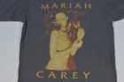 Mariah Carey Butterfly Black Faded Retro Short Sleeve Medium Large Shirt Y2k