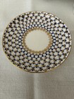 Lomonosov St  Petersburg Russia Cobalt Blue Net Cup And Saucer