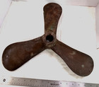 Vintage Brass bronze Ship Propeller Large   Heavy See Photos