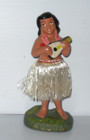 Vintage Hula Girl Nodder With Ukulele