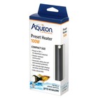 Aqueon Preset Aquarium Heater Black  100 Watts  Up To 30 Gallons