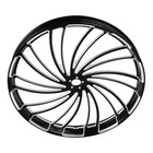 30  Front Wheel Rim Single Disc Hub Fender Fit For Harley Road King Glide 08-24