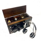 Crosley 51 Radio Receiver  Usa C1924  Very Clean   Complete   Good Headphones