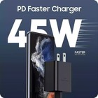 New 45 Watts Usb-c Super Fast Charging Wall Charger   Cable For Samsung Galaxy