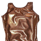 Motionwear Leotard Bodysuit Tank Bronze Hologram Mystique  1410 New Girl Int 5 6
