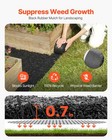 Rubber Mulch Roll 1 2 4 Pack For Landscaping 8ftx22inch 10ftx4 5inch Mat Pathway