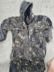 Weatherby Mossy Oak Breakup Set Camouflage Hooded Hunting Jacket Xl And Pants Xl