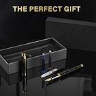 Fountain Pen Set  Medium 0 5mm  Includes 10 Ink Cartridges   2 Ink Refill