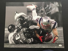 Julian Edelman Autographed 16x20  the Catch  Photo W  Inscription Jsa