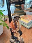 Vintage 80   s New Orleans Mardi Gras 9  Jazz Player Bourbon St Souvenir
