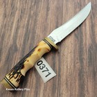 Schrade Uncle Henry 153uh Golden Spike Fixed Blade  Knife Usa W sheath Stone