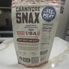 Carnivore Snax Brisket Beef Jerky Bits   Pieces Grass Fed   Salt  5 Oz