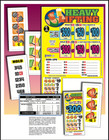 Pull Tab - Hard Card - Tickets Game - 3 Pack Heavy Lifting