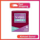 Sculpey Iii Polymer Oven-bake Clay  Red  Non Toxic  2 Oz  Bar  Great For Modelin