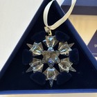Swarovski Crystal 2010 Annual Edition Snowflake Large Christmas Ornament 1041301