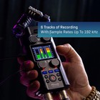 Zoom H5 Studio Handheld Recorder For Musicians  Podcasters   Filmmakers With   