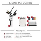 Zhiyun Crane M3 Combo Kit 3axis Handheld Gimbal Stabilizer For Mirrorless Camera