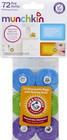 Munchkin   Arm And Hammer Diaper Bag Refills  6 Pack  72 Bags
