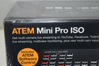 Blackmagic Design Atem Mini Pro Iso Hdmi Live Stream Switcher Factory Sealed New