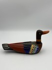 Korean Wedding Duck 11        Hand Carved   Painted     Artisan Seal     Wonyangsae