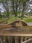 Brass Fireplace Fender Surround Mantle Ornate Details Solid Abt 61 5 x16 x7 5 