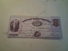 Sling s      Rare 1869 Carlisle Deposit Bank Check  Great Vignettes  Carlisle  Pa