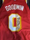 Brandon Goodwin Game Used Worn Signed Atlanta Hawks Jersey 2020-21 Mears Loa