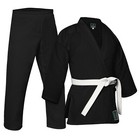 Martial Arts Karate Suit Adults Gis Uniform Bjj-gi-jiu Jitsu Suits Black   White