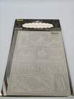 Darice Embossing Essentials Folder 1218-23 Camping Collage Craft Scrapbooking