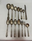 Vintage Silverplate Flatware Mixed Lot Of 14 Rogers Bros Spoons Forks Knife