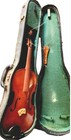 Vintage 4 4 Violin   Wooden Case     Project needs Repair     Aubert Mirecourt   